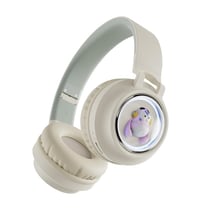Casque Audio Enfant Bluetooth Pliable Autonomie 20h Design Ajustable Portable Orange 2 YONIS