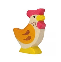 Figurine Holtztiger Poule debout