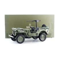 Modèle réduit - NOREV - JEEP Army D-Day - 1/18 - Vert - Usage intérieur