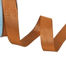 Bobine 25m ruban métallique orange rouille