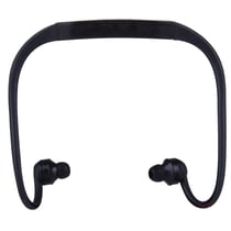 Casque Sport Étanche Sans Fil Avec Emplacement Micro SD Jusqu'à 8GB Rose Noir YONIS