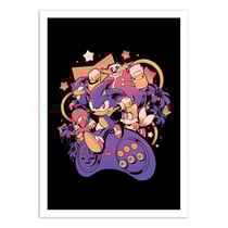 Affiche - Play fast Sonic - EduEly