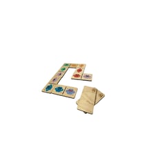 Jeu de Dominos en Bois Émotions pour Enfants - Développement Émotionnel