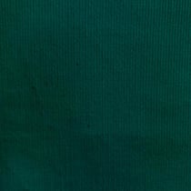 Tissu Velours milleraies uni Vert émeraude