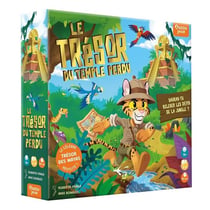 Jeu de société de plateau - Le trésor du temple perdu - Défis chronométrés