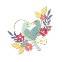 Gabarit de découpe pour machine Sizzix - Sweet Birds