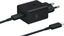 Samsung Chargeur secteur rapide 45W GaN USB-C avec câble 1m80 Noir
