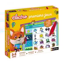 Electro premiers jeux 3-5 ans - quiz, questions reponses - nathan - jeu educatif avec stylo