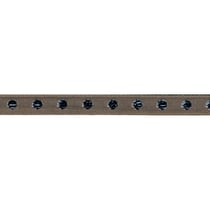 Disquette 25m galon Pois 10mm Taupe