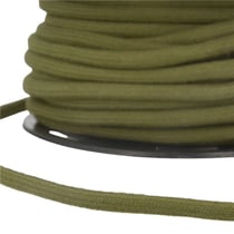 Bobine 20m Cordon coton kaki 8mm