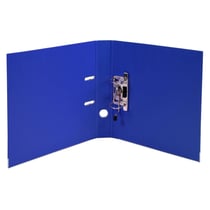 Classeur à levier Prem'Touch intérieur et extérieur en polypropylène - Dos 50mm - A4 maxi. - Bleu foncé - x 10 - Exacompta