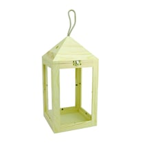Lanterne en bois 15 x 15 x 30 cm