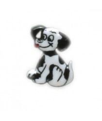 Carte de 3 boutons Dalmatien 23mm - Distrifil Multicolore