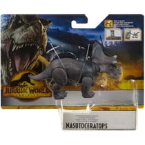 Coffret dinosaure feroce nasutoceratops - jurassic world - mattel