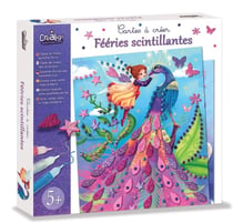 Coffret Cartes a creer – Feeries scintillantes - Crealign - Bleu