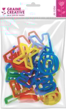 Emporte-pièces pour pâte à modeler Alphabet 26 pièces