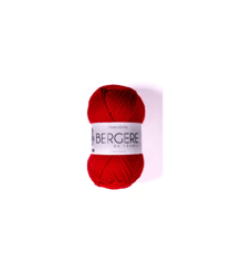 Pelote Doucelaine - Bergère de France ROUGE SANG