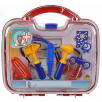 Grande valisette de docteur 10 accessoire - docteur - medecin - jeu d'imitation