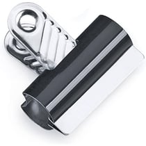 Pinces à clip - Pince à papier - Métal - 70mm - Noir - Boîte de 10 - Rapesco