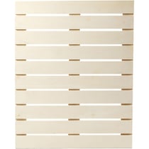 Panneau mural en bois à décorer - 40 x 50 cm