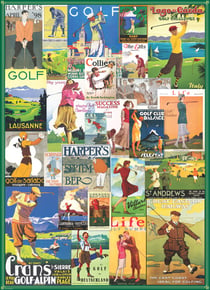 Puzzle 1000 pièces - Golf Around the World - Eurographics