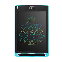 Tablette Graphique Enfant 8.5 Pouces Écran Couleur Légère Et Portable Verte Bleu YONIS