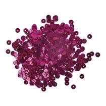 Sequin bombés 6mm Rose violet 4000 pièces