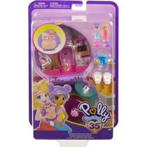 Coffret cafe du herisson polly pocket - mattel - hrd37 - mini univers poupee, animaux