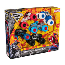 Pack De 5 Vehicules Spider-Man Die-Cast 1:64 Monster Jam