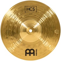 Meinl HCS Splash 10" - Cymbale - Laiton MS63 - Finition traditionnelle - Son chaud et équilibré