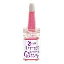 Ki-Sign - Paillettes pour la peau UV Rose Flacon 7 ml