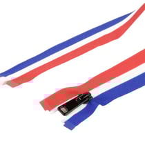 Fermeture séparable drapeau français bleu blanc rouge