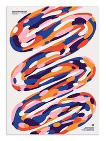 Affiche 30 x 40 cm - Color river - Posterlad