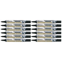 Lot de 12 marqueurs permanents - PENTEL - MAXIFLO NLF50 - Pointe ogive 2,0 mm - Noir