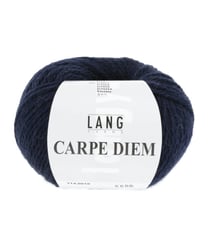 Pelote de Laine et Alpaga à tricoter CARPE DIEM - Lang Yarns 0010 Gris acier
