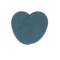 Renforts coudes et genoux - Thermocollants - Bleu canard