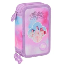 Trousse Garnie KPOP Demon Hunters Artist 20 CM - 3 compartiments - 37 pièces