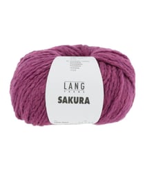 Pelote de Coton SAKURA - Lang Yarns 0066 Violet