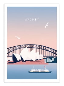 Affiche 50 x 70 cm -  Sydney - Katinka Reinke