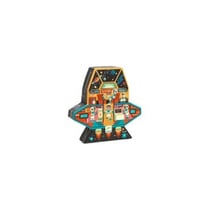 Puzzle silhouette – Station Spatiale – 54 pcs - Djeco - Orange
