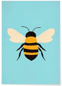 Affiche Abeille | A3 : 29,7x42cm