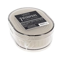 7 Découpoirs ovales cannelés assortis