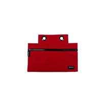 Trousse à scratch compatible pochette ordinateur Rouge - CEP