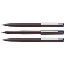 Lot de 3 stylos feutres d'écriture - PENTEL - JM20 - Encre bleue