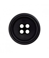 Boutons dégradés costume Polyester 4 trous 20mm X 3 - Prym Noir