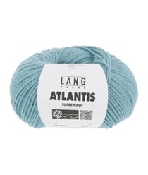 Pelote de laine vierge ATLANTIS - Lang Yarns 0072 bleu