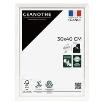 Cadre photo Vittoria blanc 30x40 cm