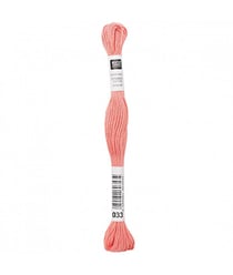 Fil à broder mouliné Uni - Rico Design 033 Rose