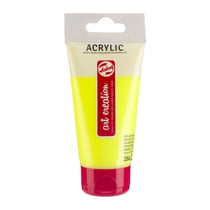 Tube de peinture acrylique Art Creation Talens 75ml jaune reflex