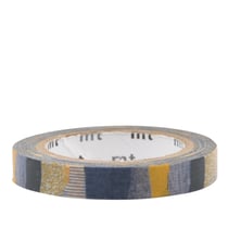 Masking tape - SOUSOU - Motif hachures - 7 m x 7mm